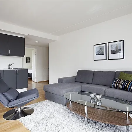 Hotel apartamentowy Bjorvika Apartments, Teaterplassen, Center 4*