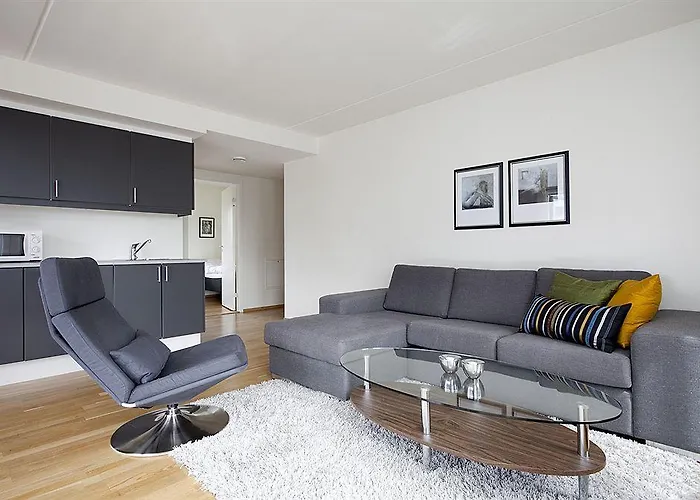 מלון דירות Bjorvika Apartments, Teaterplassen, Center 4*